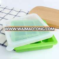 9 Cavity Square Silicone Ice Cube Tray Freezer Tray, Ice Tray Mould