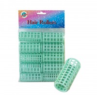 10PCS Hair salon cosmetic diy salon hair roller plastic hair curler