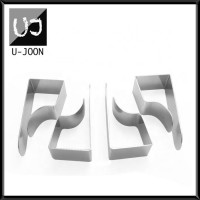 4pcs Stainless Steel Drawing Board Clip,Drawing Board Holder UJ-OT007