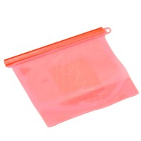 1500ml Silicone Food Storage Bag Reusable Vacuum Food Bag Sealer Fruit Meat Storage Bags Ziplock