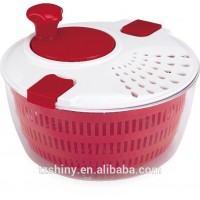 2016 Kitchen Helper Plastic Salad Spinner with Clips and rotary handle