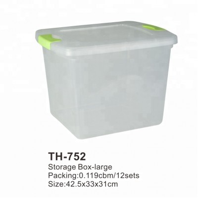 plastic storage box with lid, plastic suitcase, plastic storage trunk